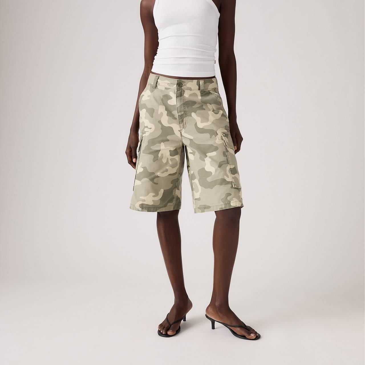 BAGGY DAD CARGO WOMEN'S SHORTS - 4