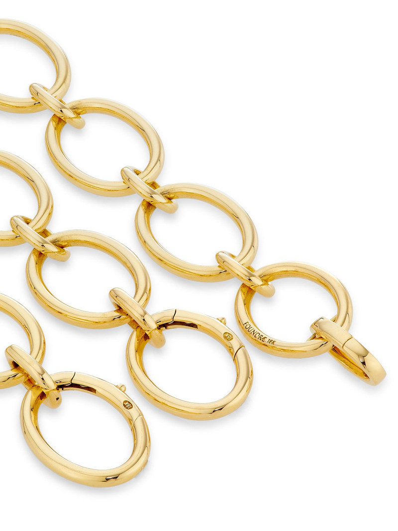 Women's 18K Yellow Gold Convertible Oval-Link Chain Necklace - Yellow Gold 5