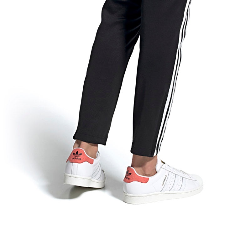 (WMNS) adidas originals Superstar - White/Pink FW8354 - 7