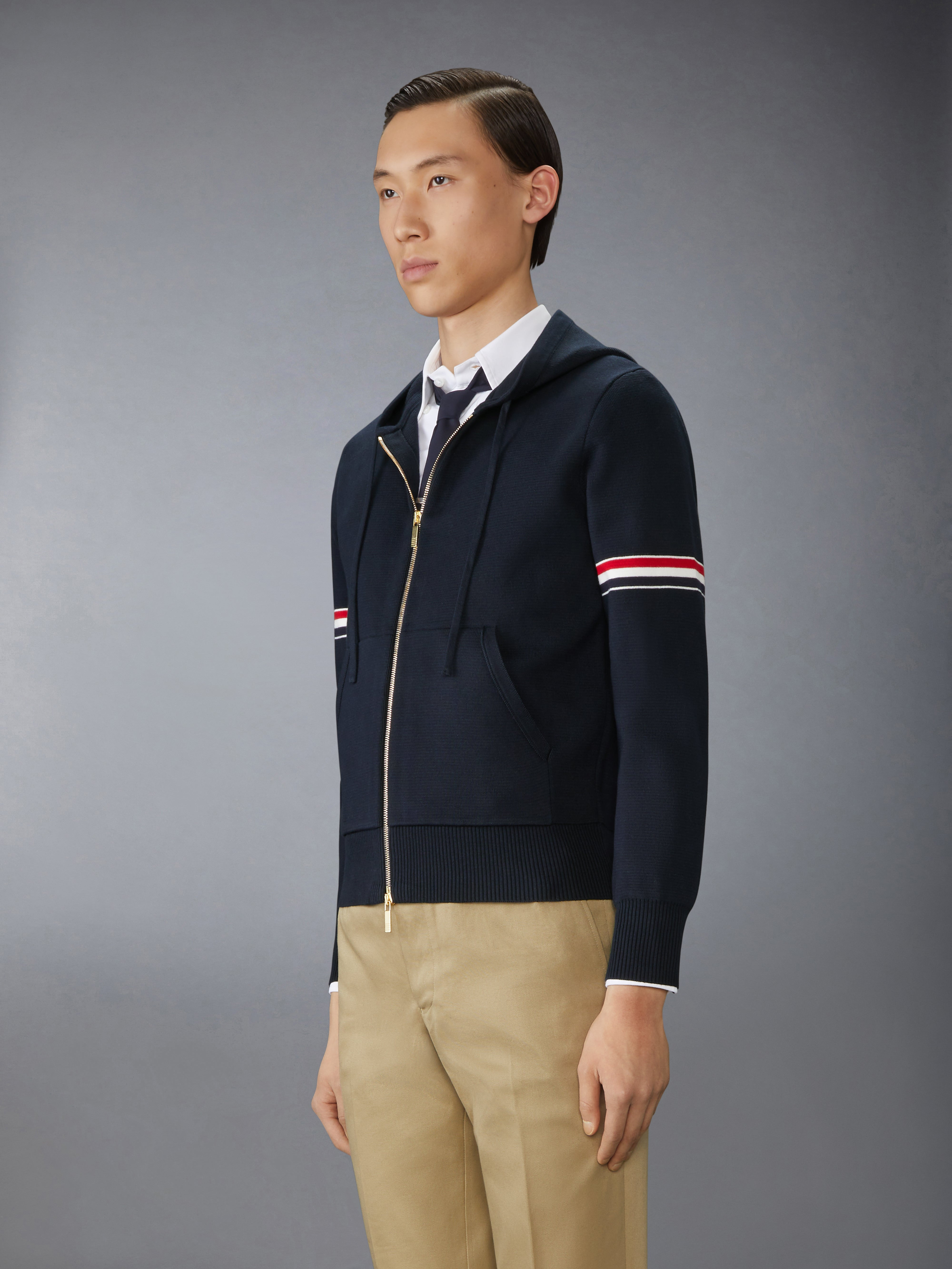 COTTON MILANO ARMBAND HOODIE - 4