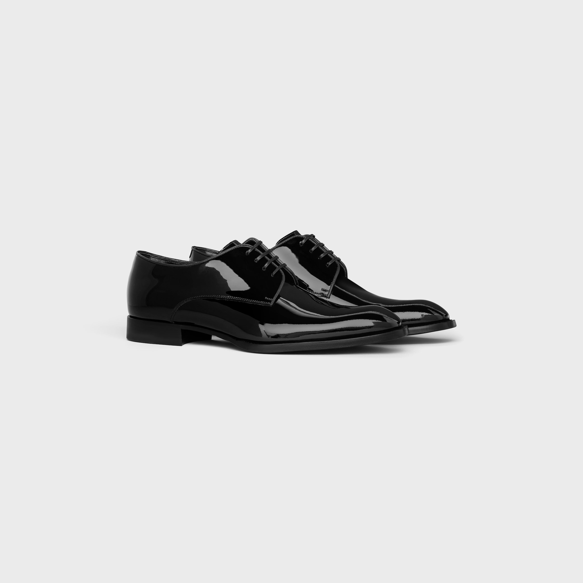 CELINE TUXEDO DERBY in Patent calfskin - 2