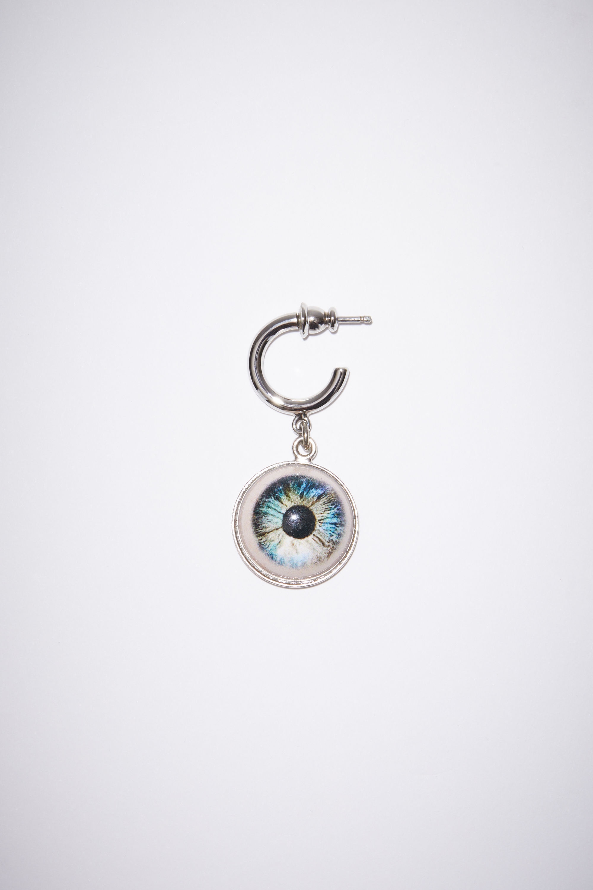 Eye earring - Silver - 1