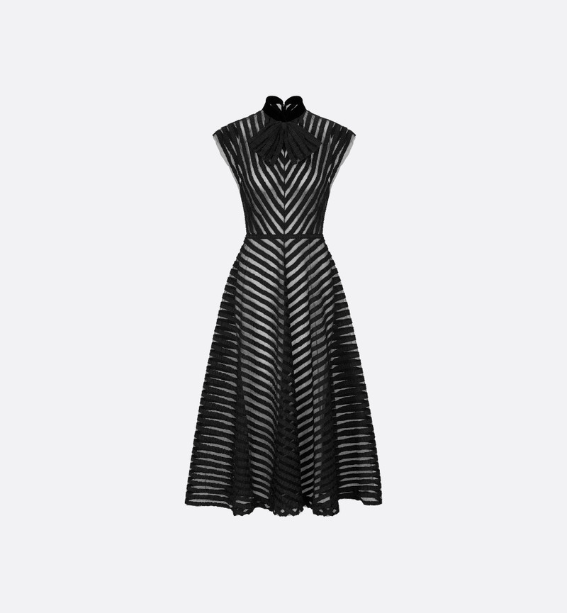 Mid-Length Embroidered Dress 1