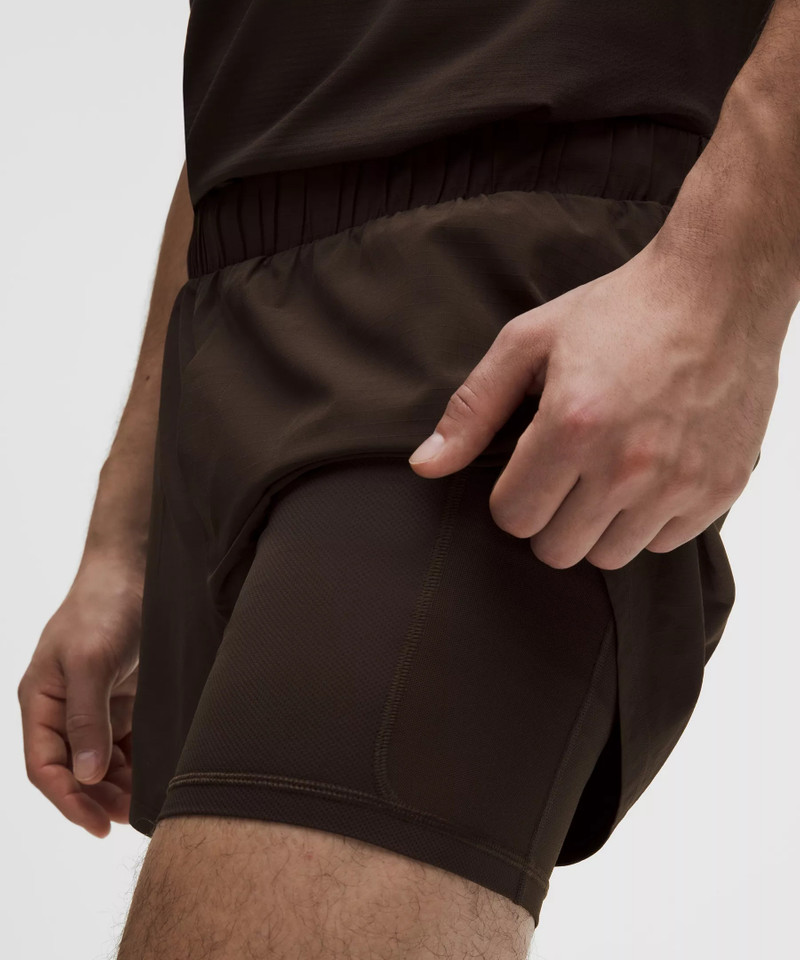 Mile Maker Ripstop Lined Short 4" 6