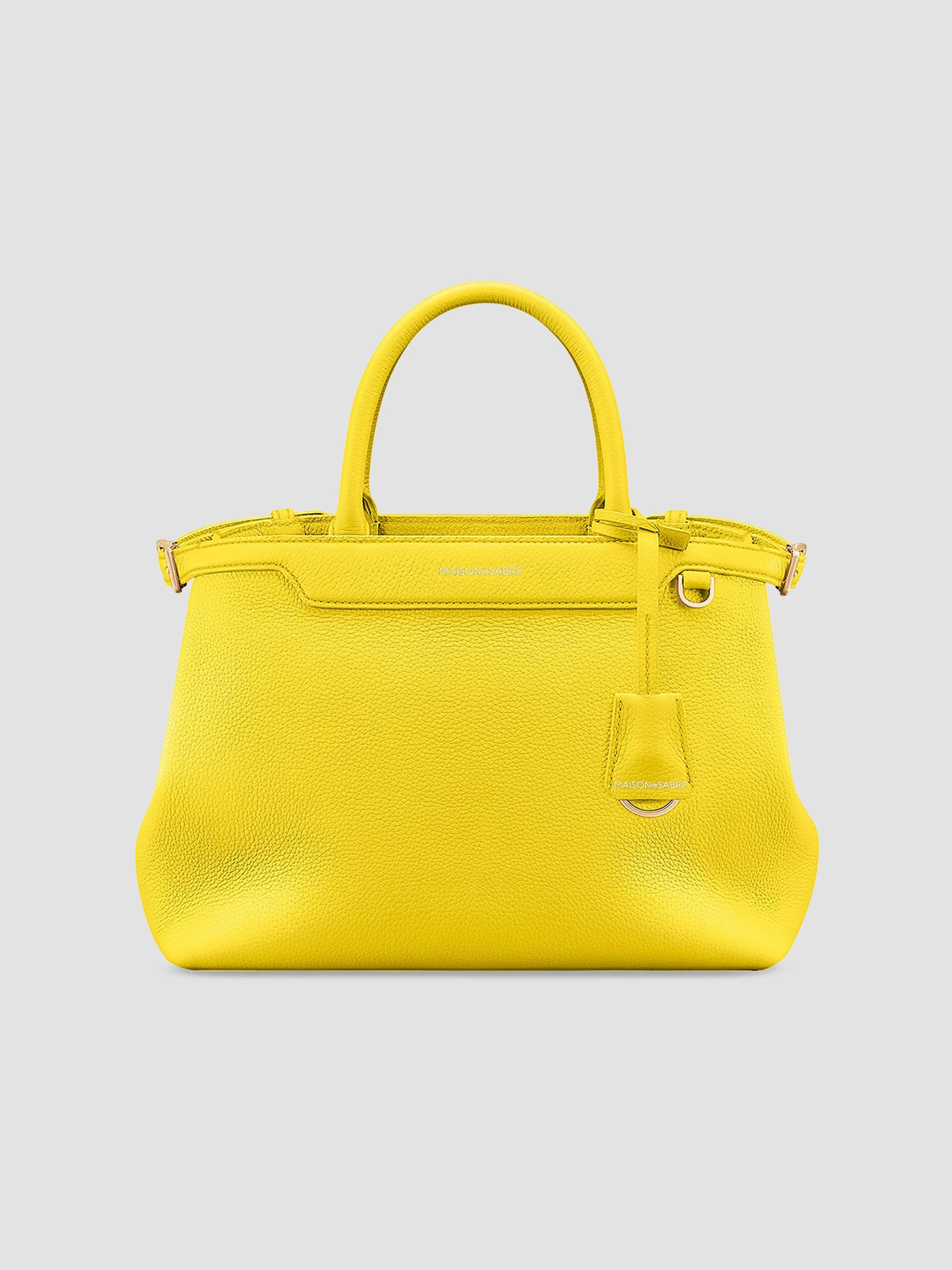 Women's The Medium Palais Top Handle Bag - Daisy Yellow - 1
