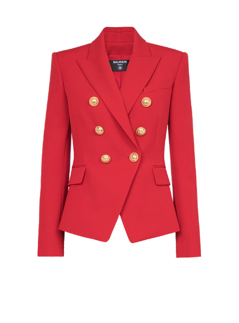 Grain de poudre double-breasted jacket - 1