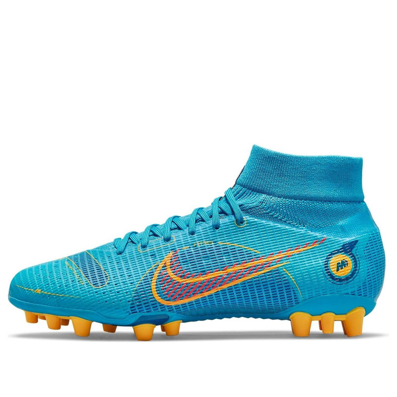 Nike Mercurial Superfly 8 Pro AG 'Blue Yellow' DJ2844-484 - 1