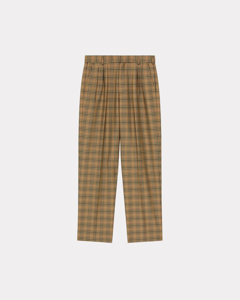 Chequered tailored 바지 - 1