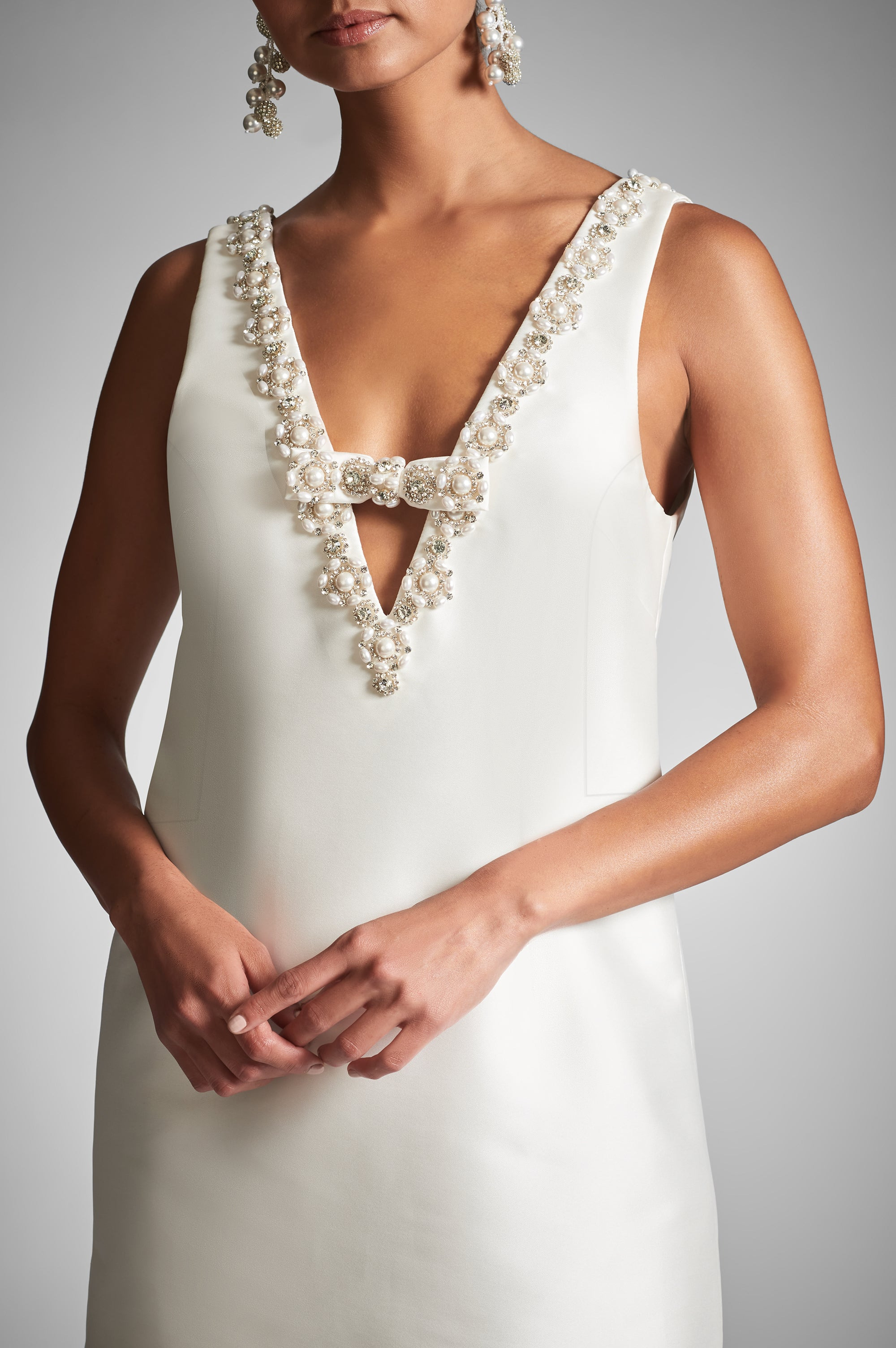 Sylvie Dress - Off White - 3