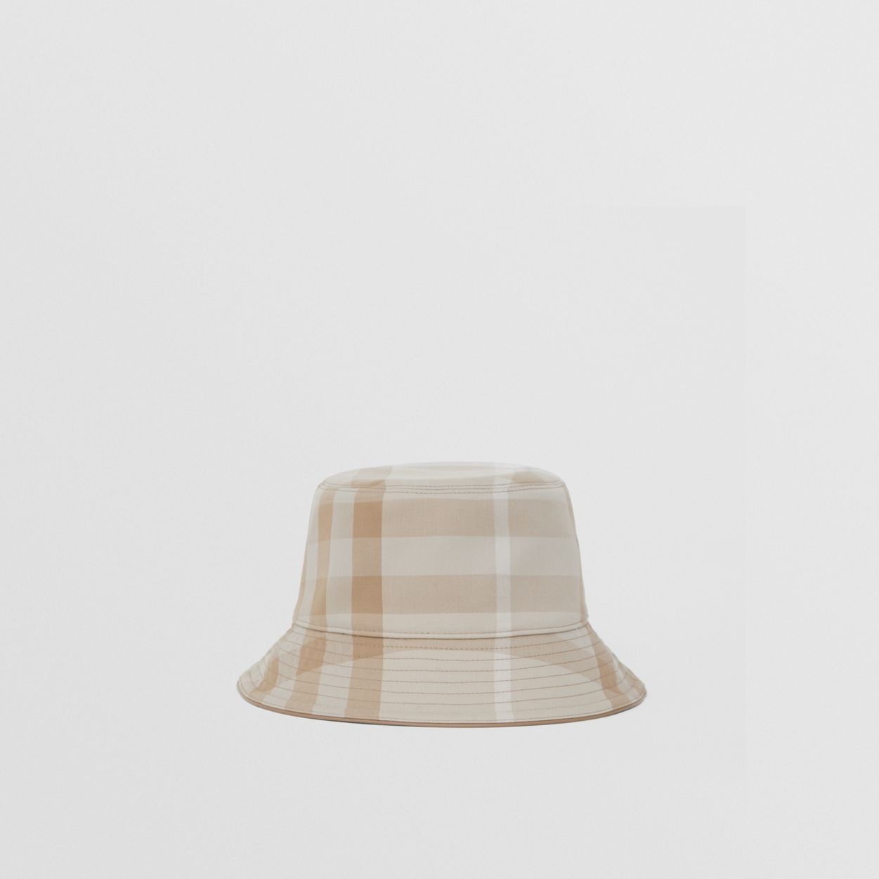 Check Cotton Bucket Hat - 3