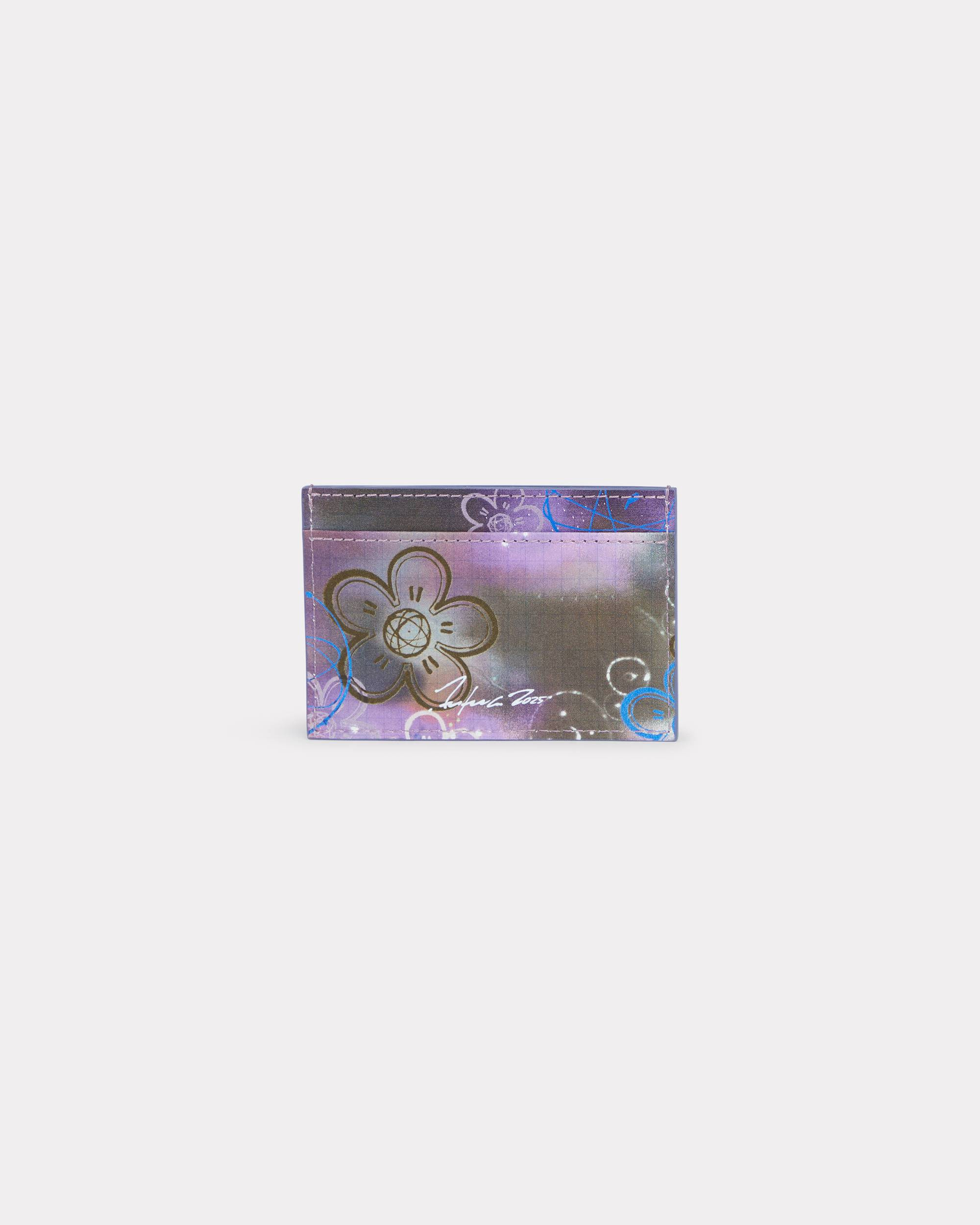 'Kenzo x Futura 2000' card holder 'Kenzo Paper' in leather - 2