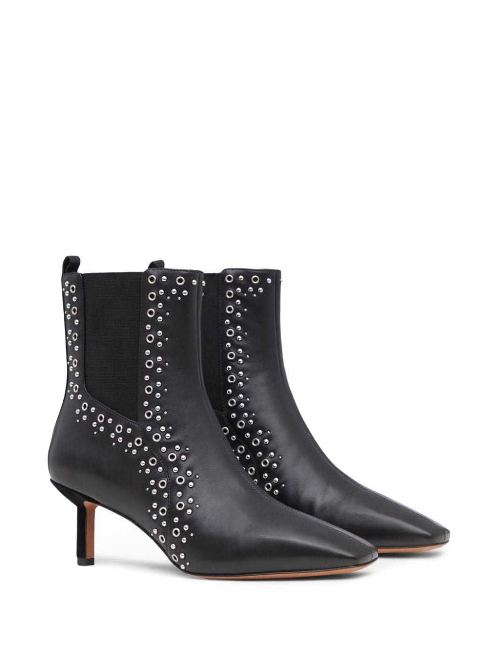 Nell 65mm eyelet-embellished boots - 2