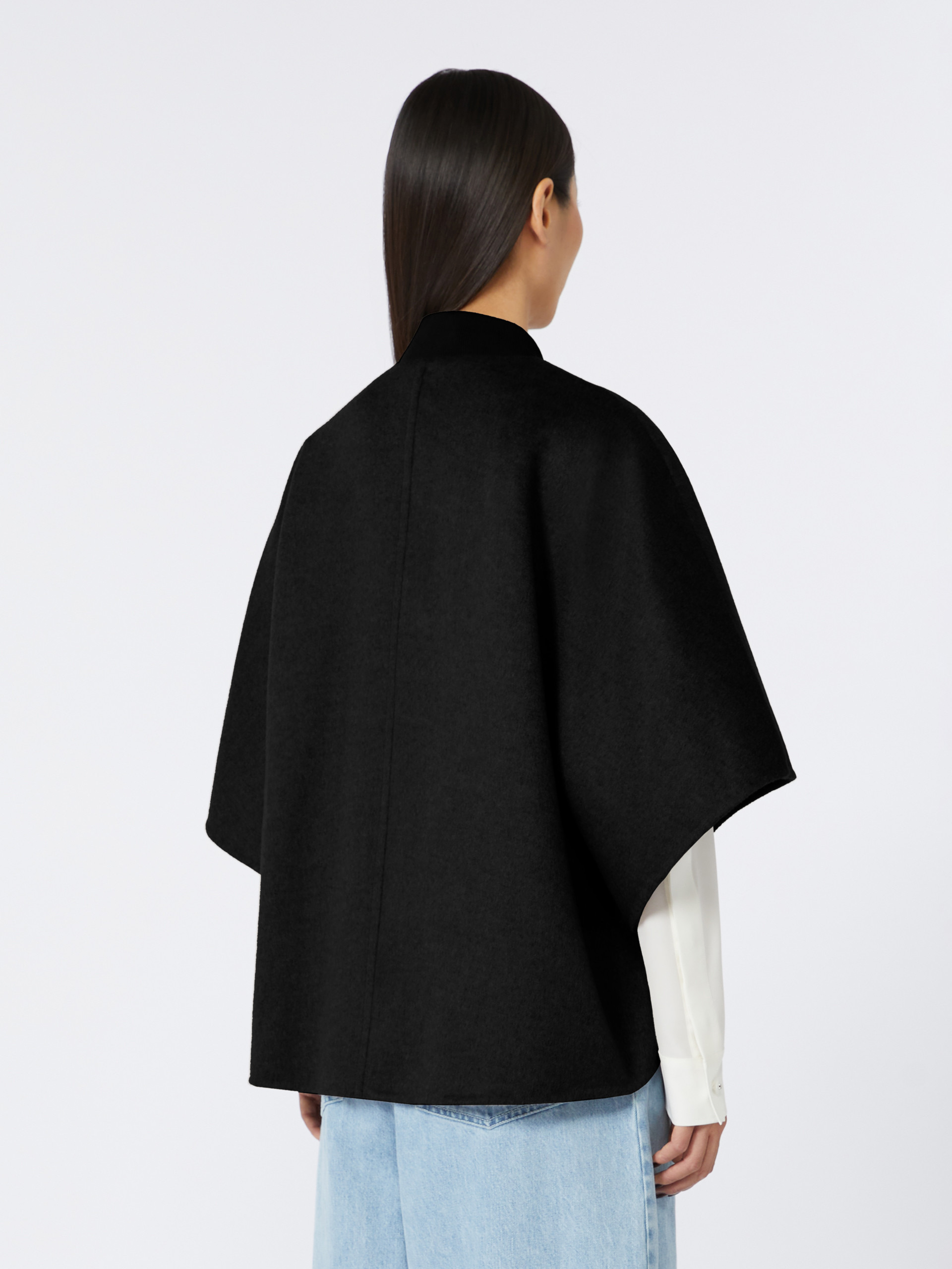 LETICIA Lightweight cashmere cape - 4