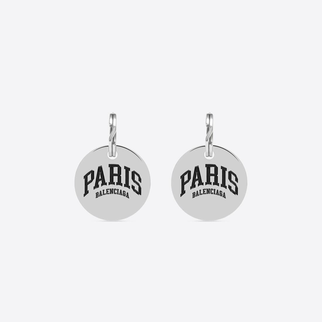 Cities Paris Earrings in Silver - 1