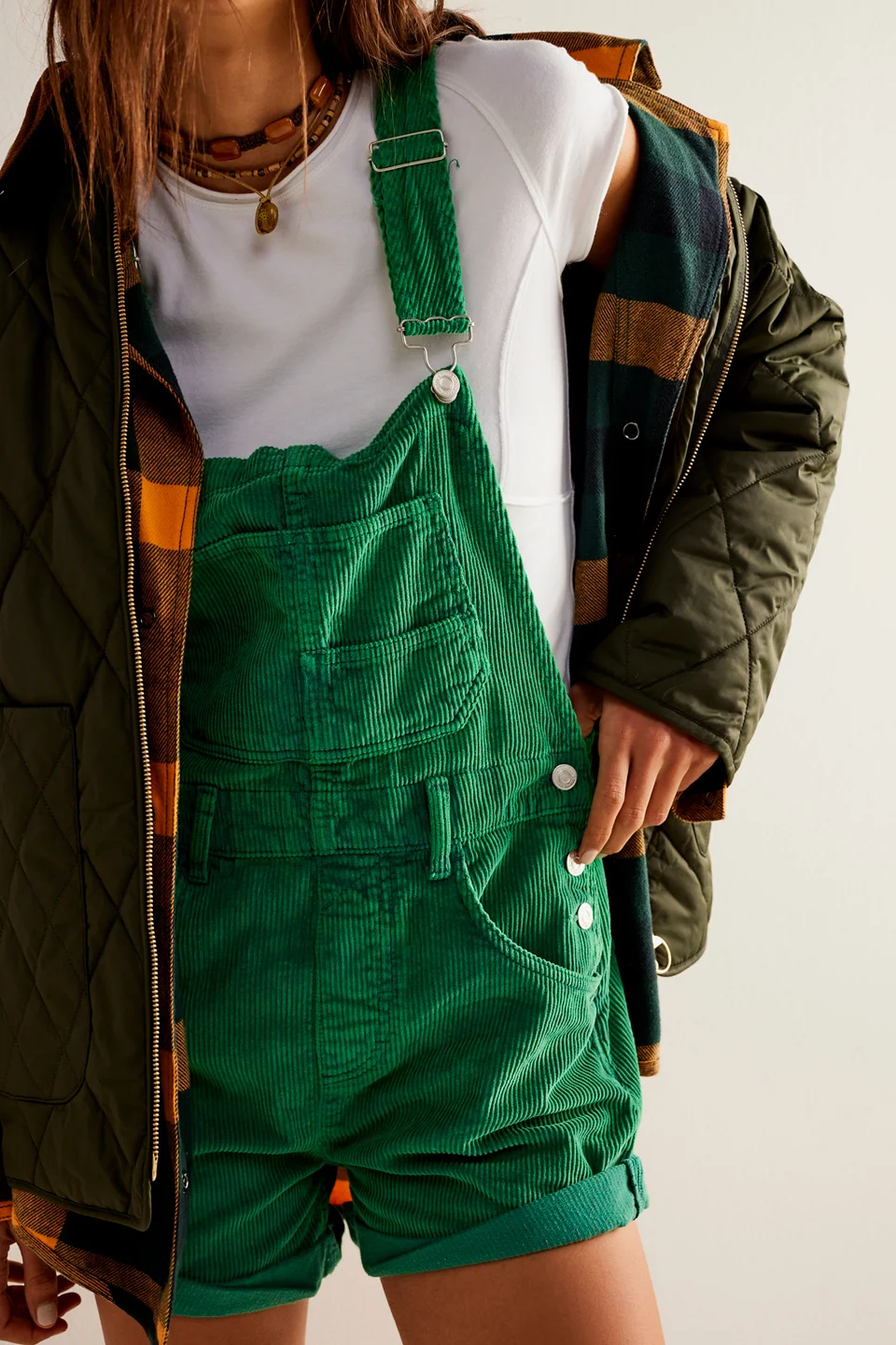 We The Free Ziggy Cord Shortalls - 1