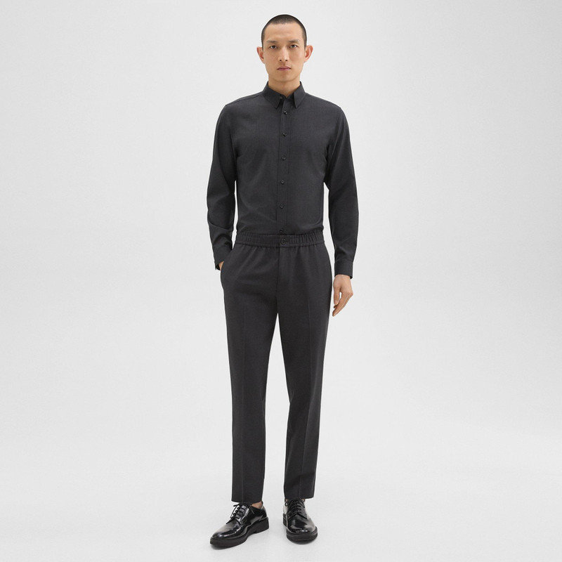 Theory Hugh Shirt in Virgin Wool outlook