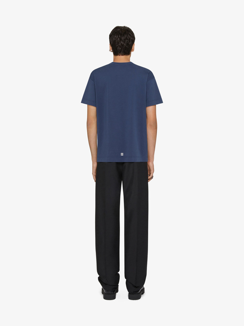 4G STARS SLIM FIT T-SHIRT IN COTTON 4