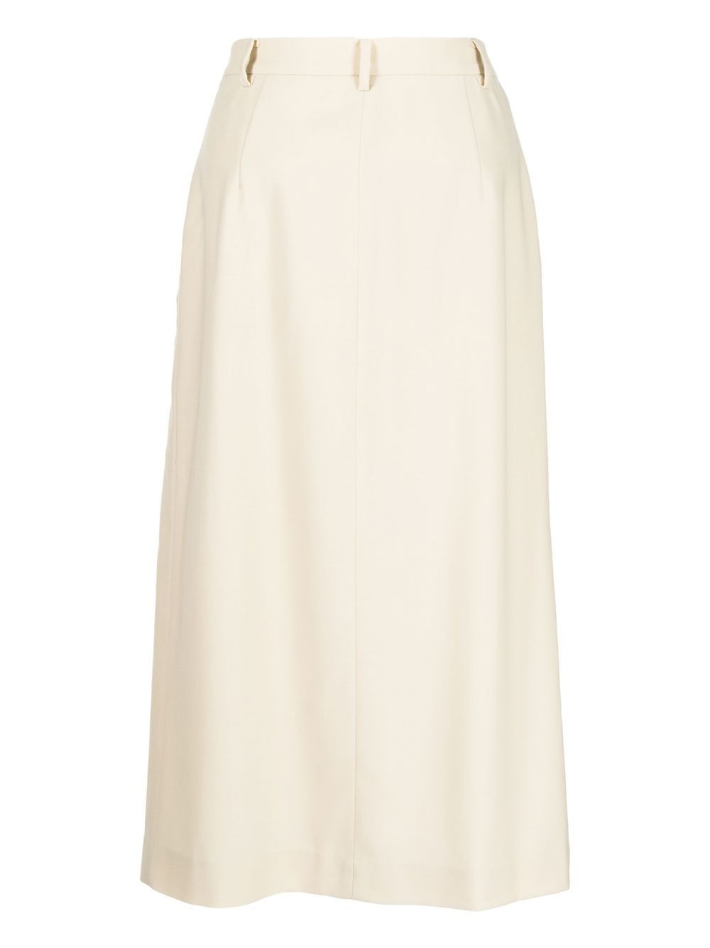 high-waisted midi skirt - 2