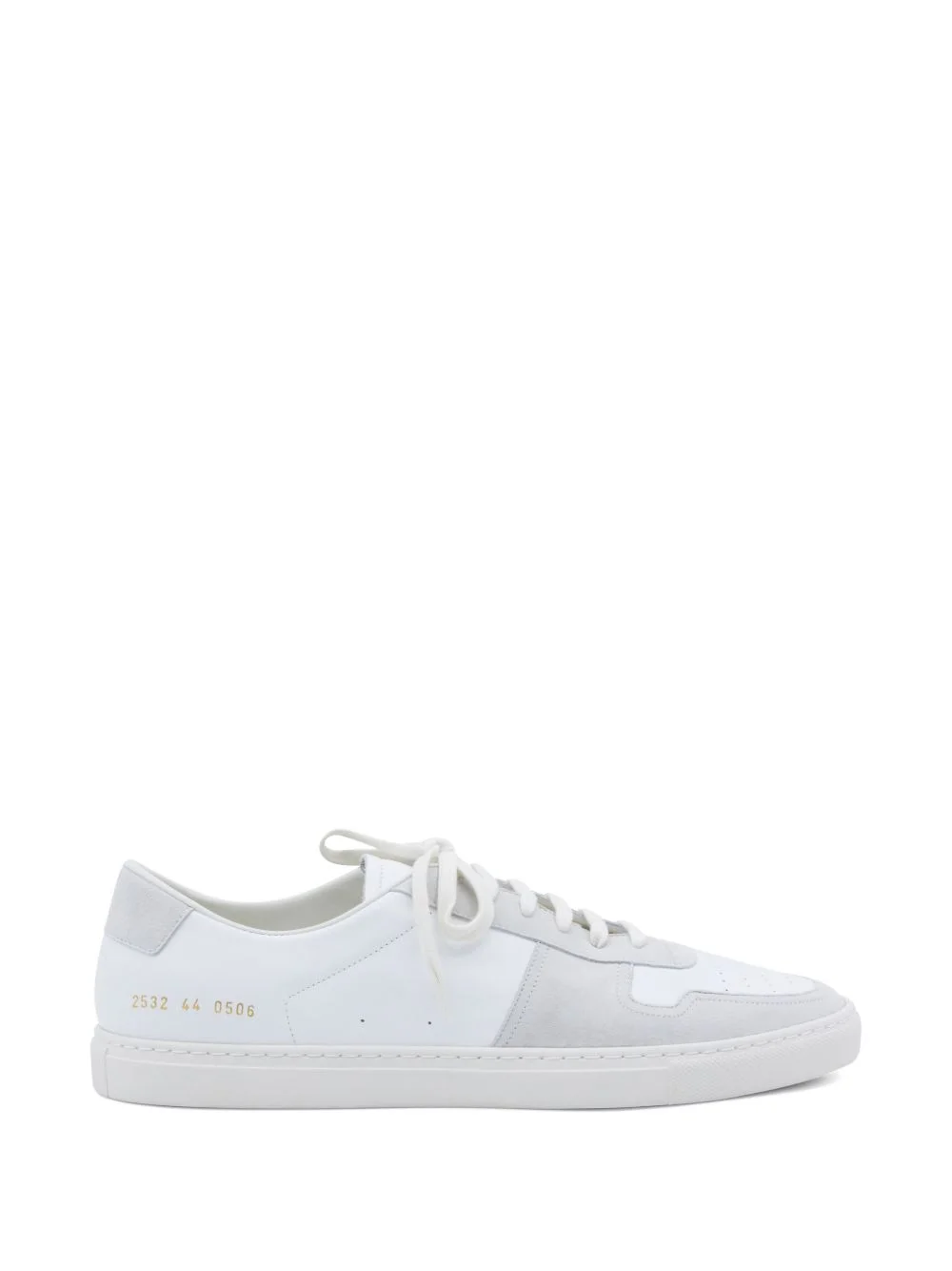 panelled lace-up fastening sneakers - 1