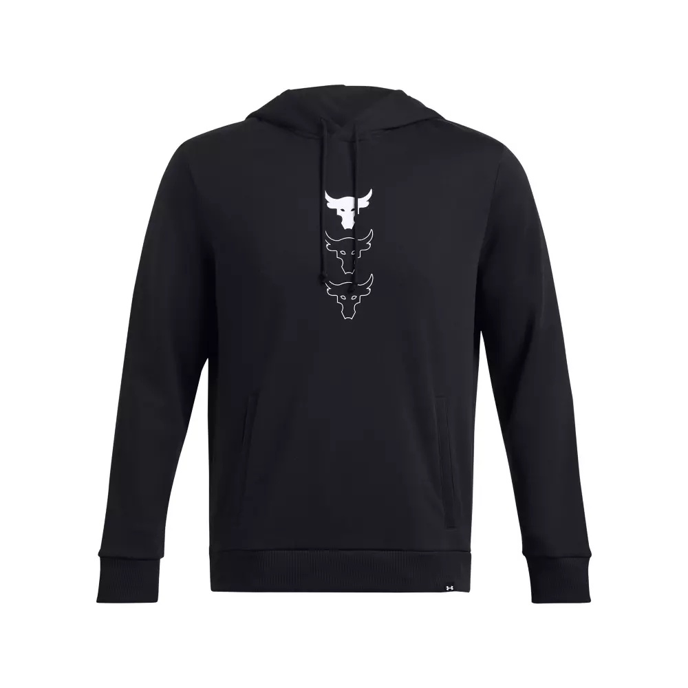 Men's Project Rock Rival Fleece Pullover Hoodie - 4