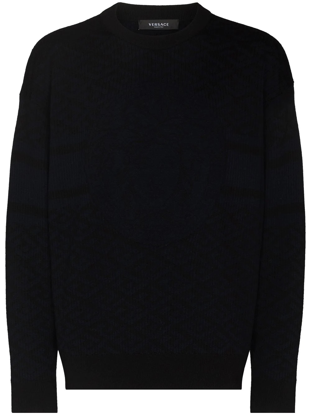 La Greca Medusa jacquard jumper - 1