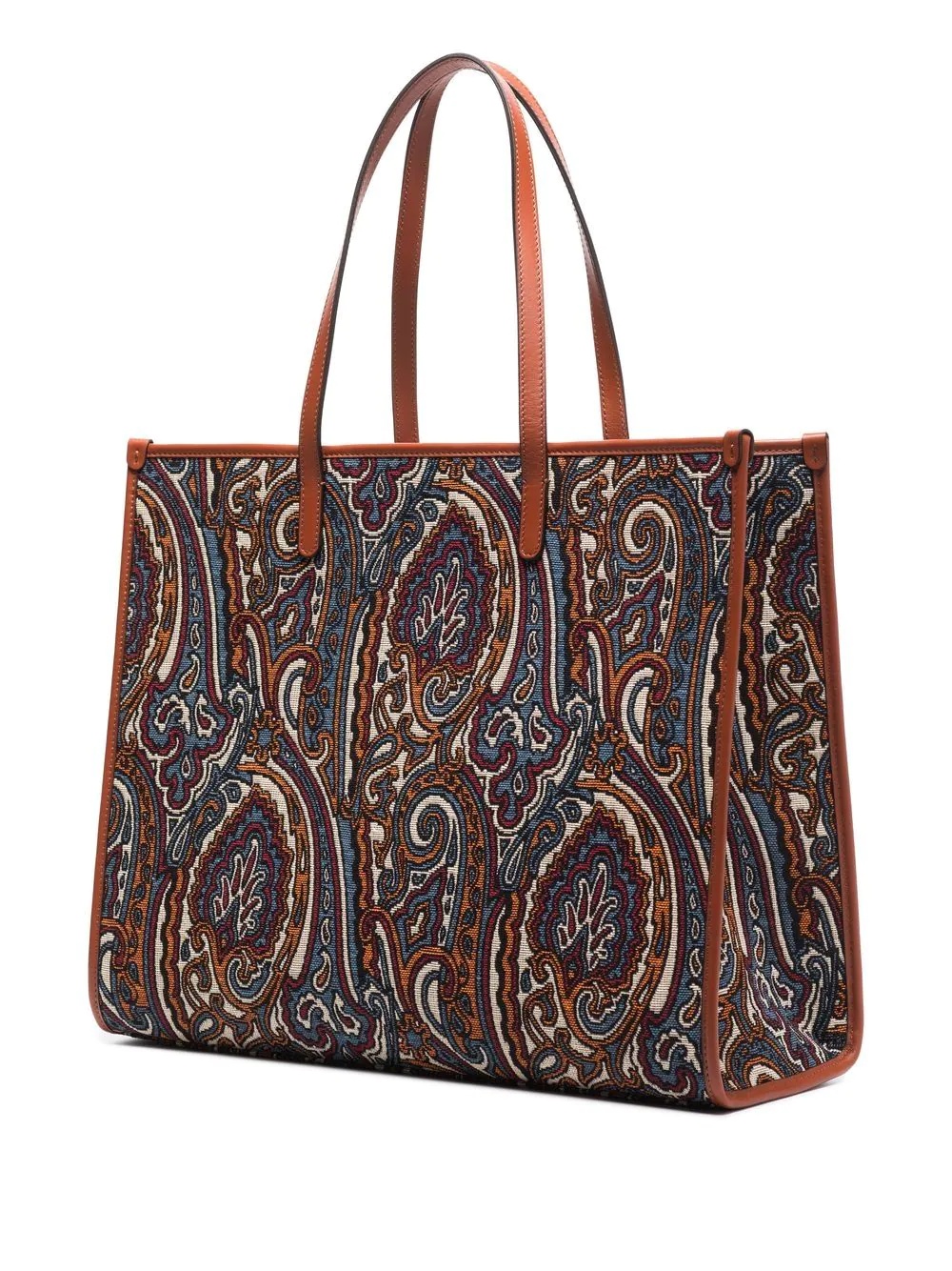 paisley-print tote bag - 3