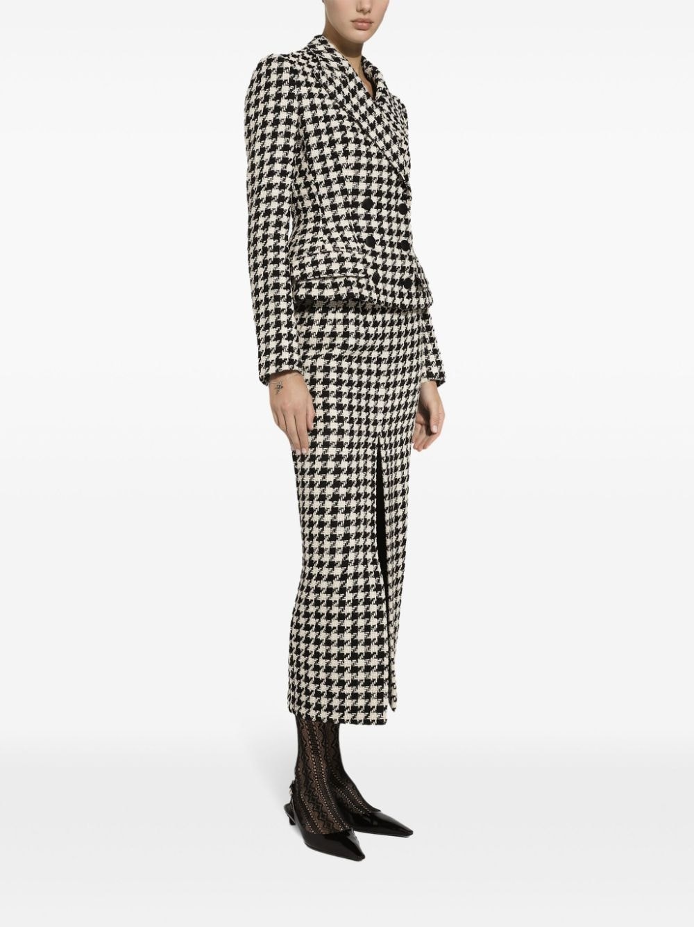 tartan check skirt - 3