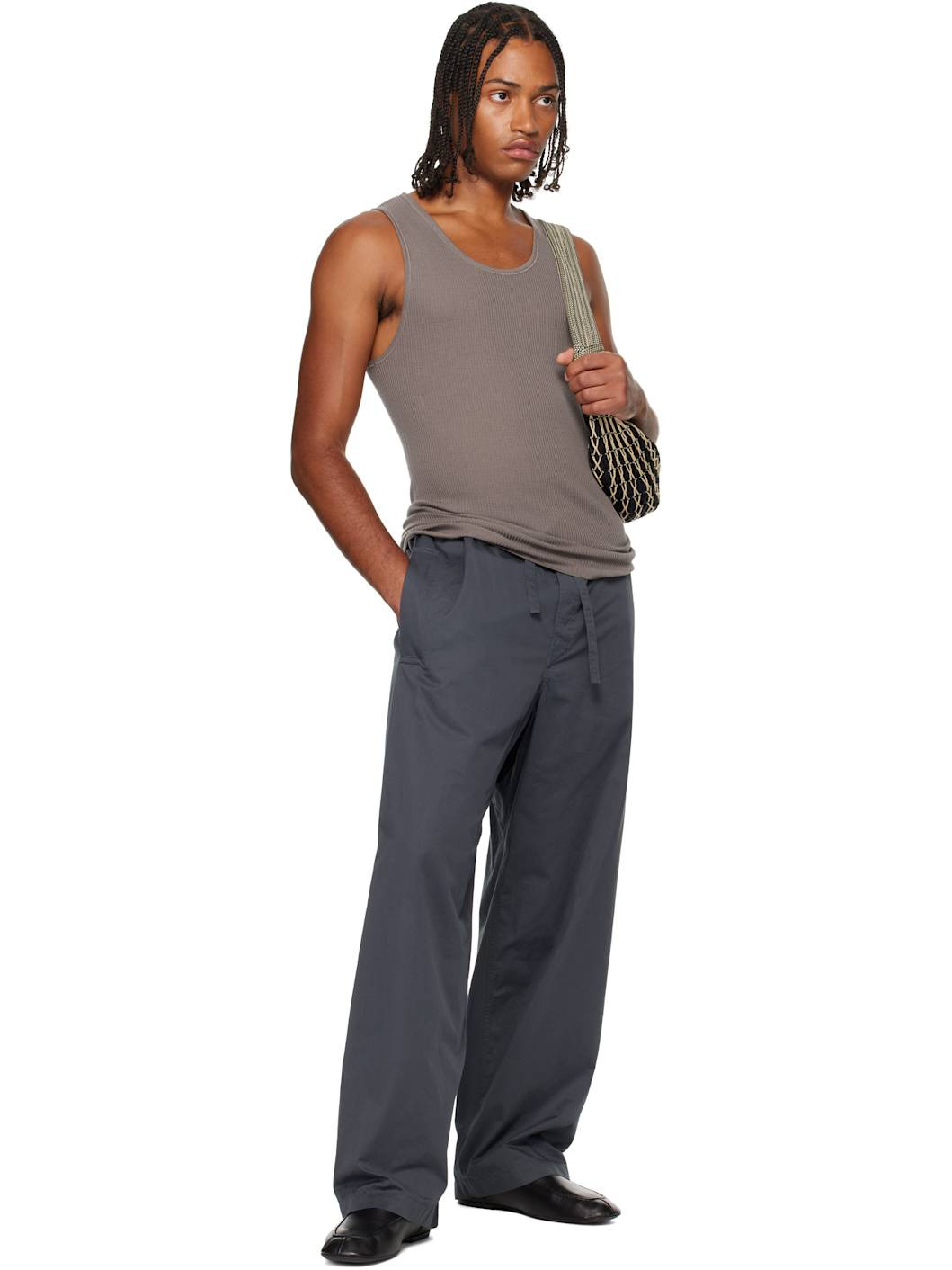 Gray Pyjama Trousers - 4