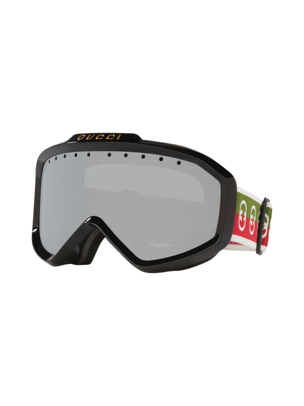 logo-strap ski goggles - 3