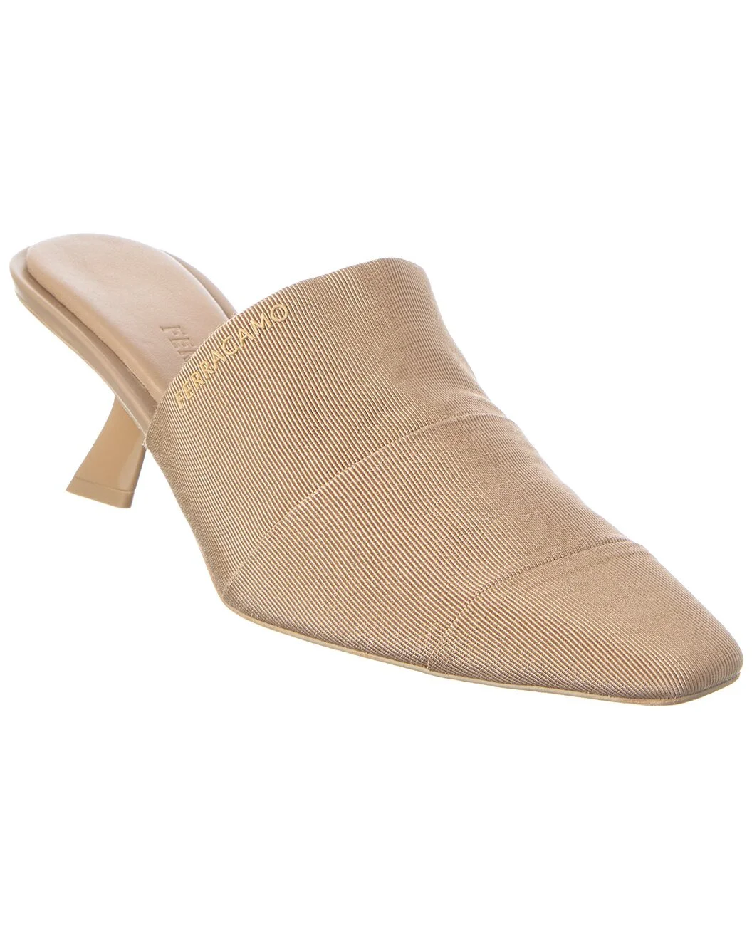 Ferragamo Algedi Grosgrain Mule - 1