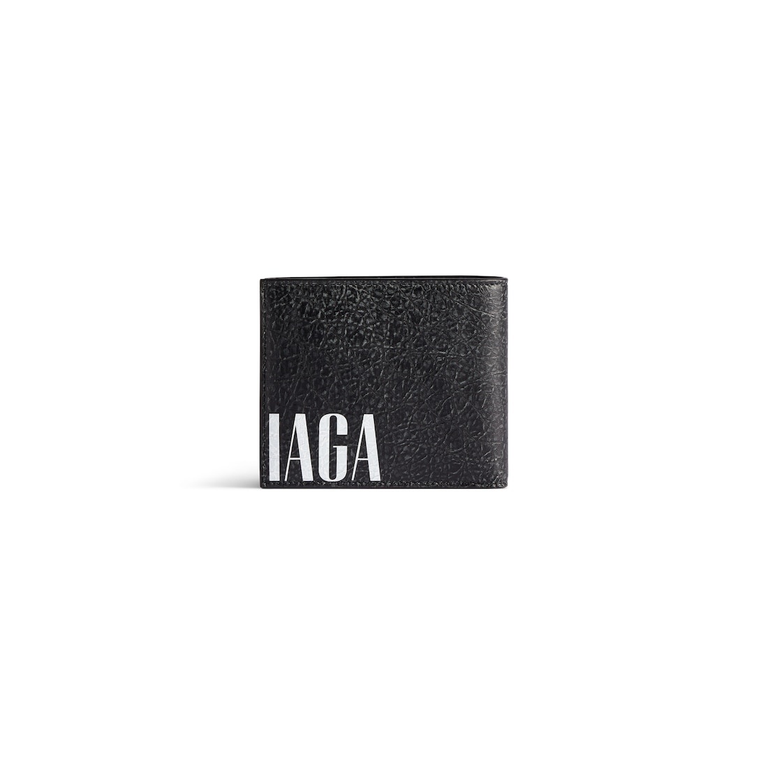 Men's Editor Square Folded Wallet  in Black - 2