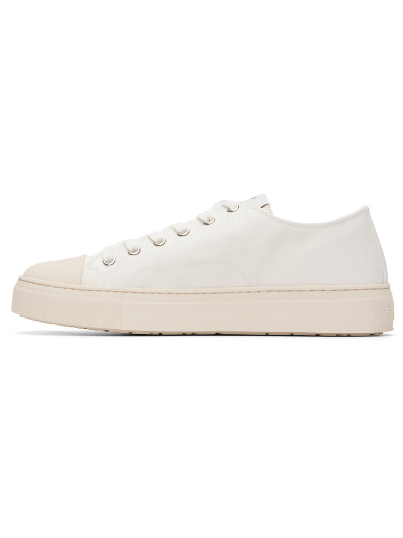 Vivienne Westwood White Low Top Plimsoll Sneakers outlook
