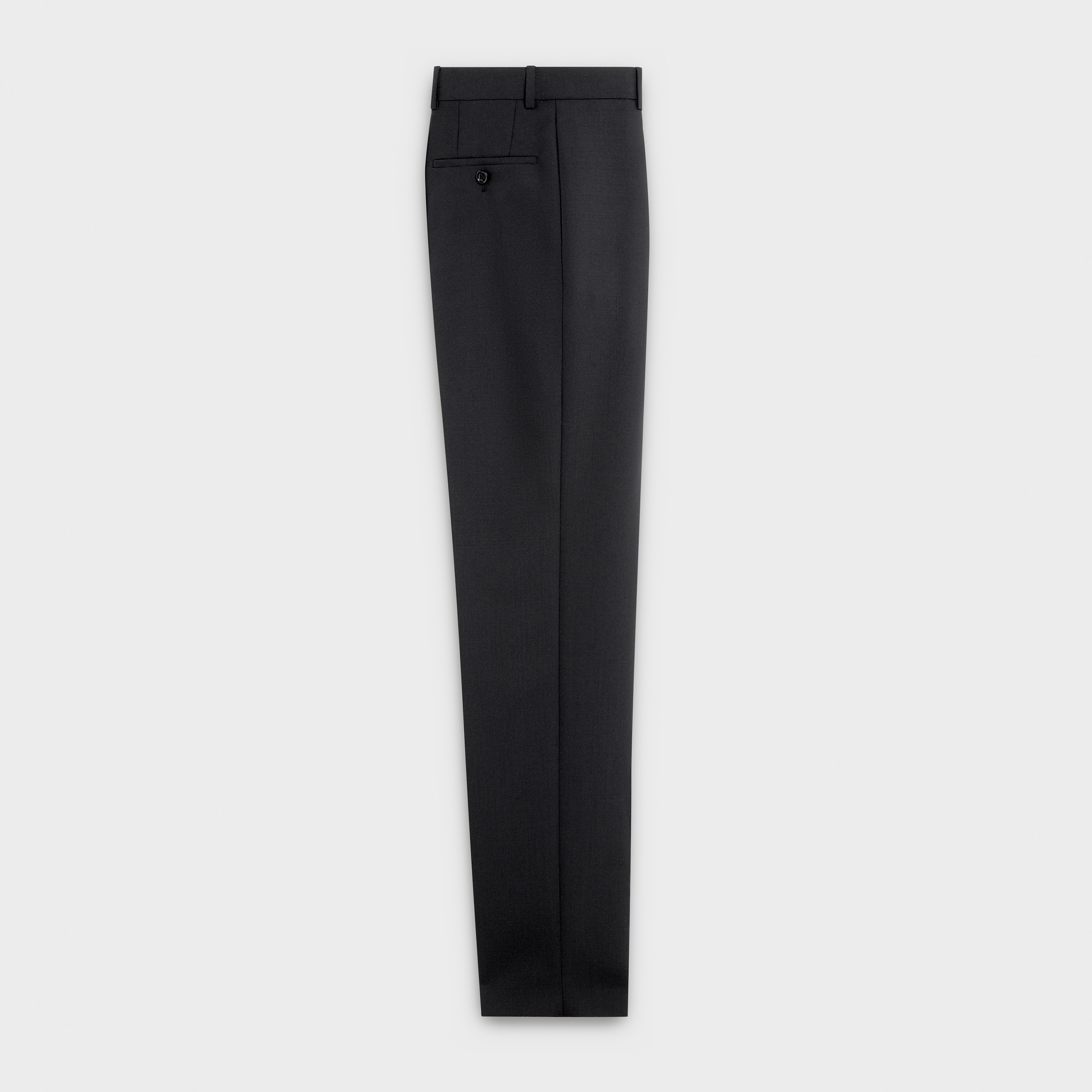 ONE PLEAT MODERN PANTS IN WOOL AND MOHAIR - 2