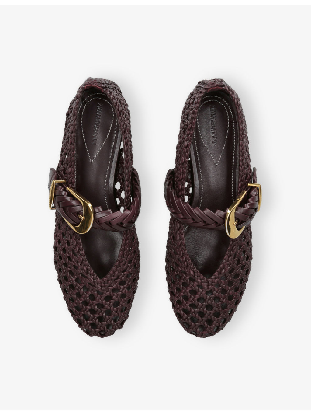 Helix Ballerina Leather Flats - 2