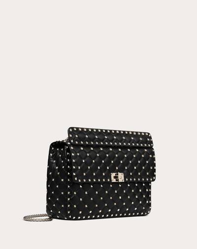 Valentino Large Rockstud Spike Nappa Leather Bag outlook