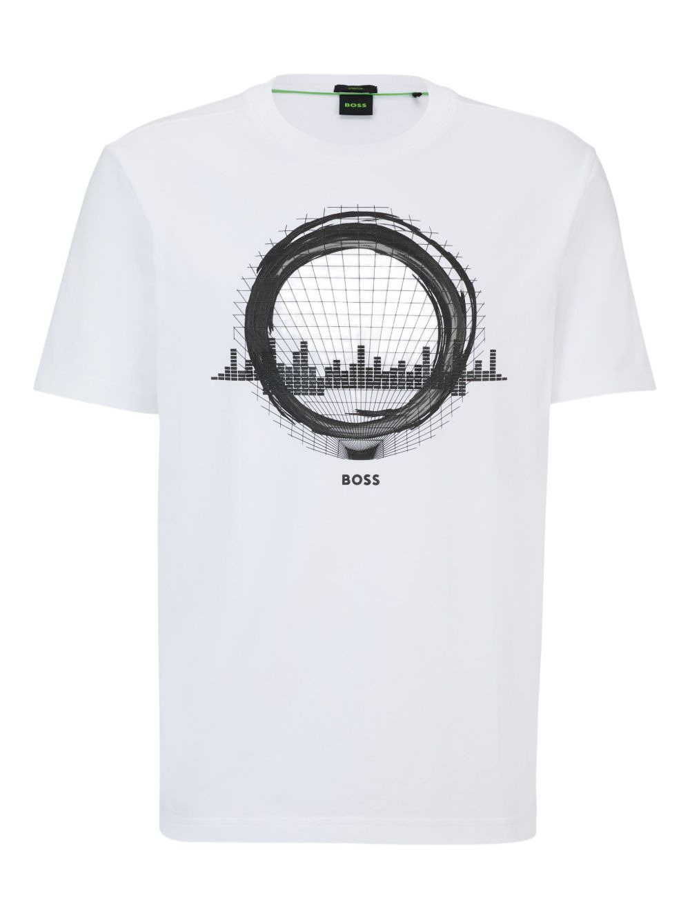 logo-raised T-shirt - 1