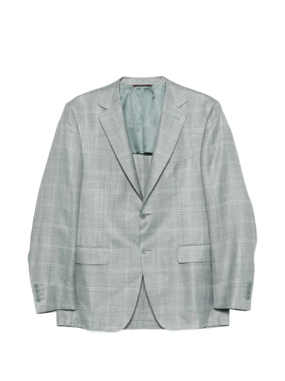 check button blazer - 1