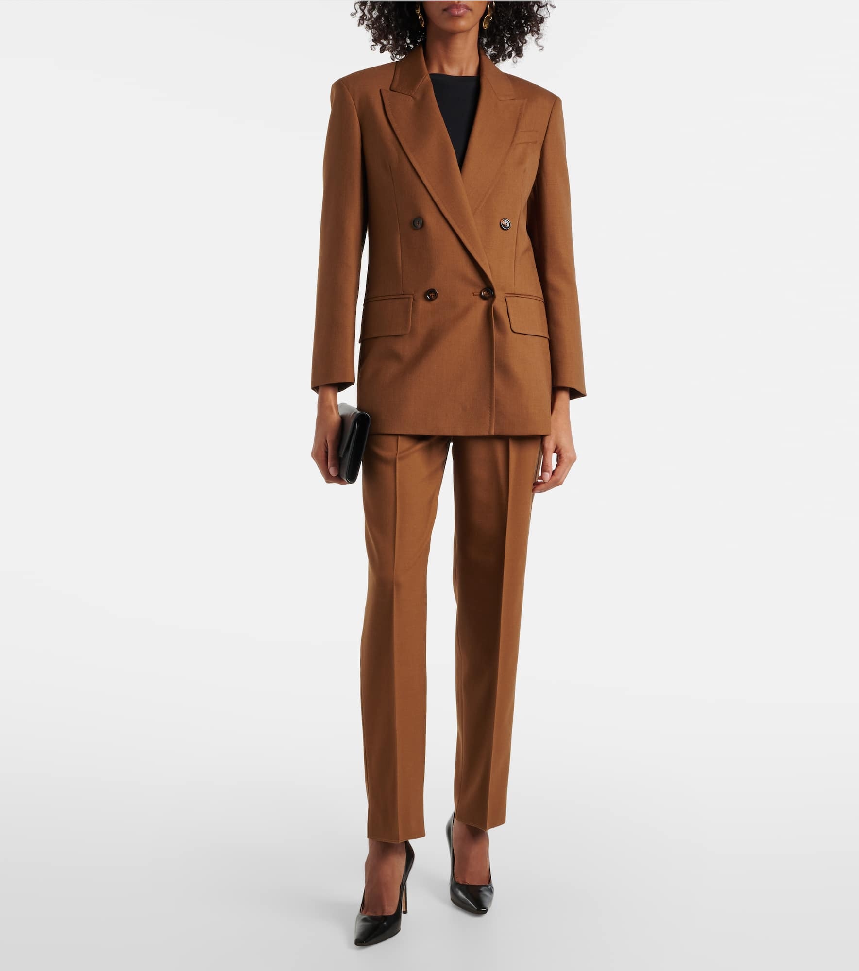 Palanca wool and silk-blend blazer - 2