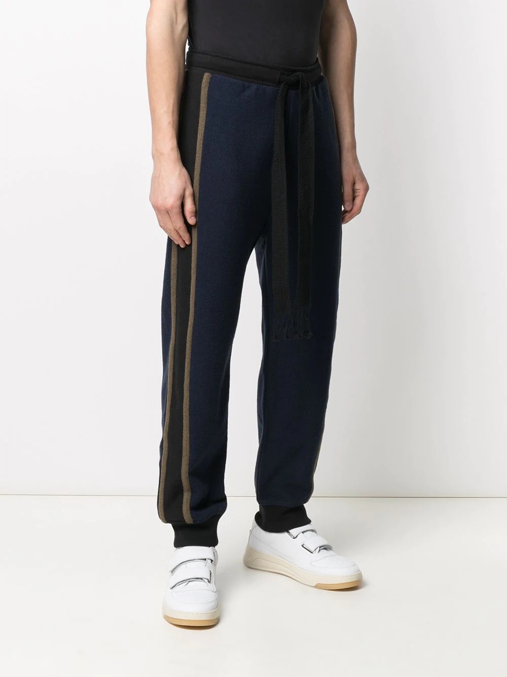 side stripe detail track pants - 3