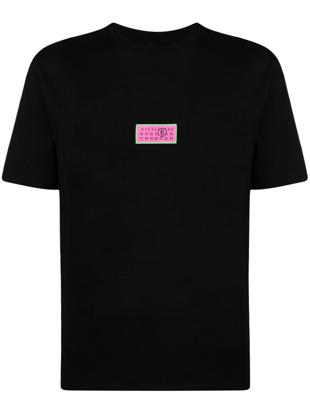 numbers-motif T-shirt - 1