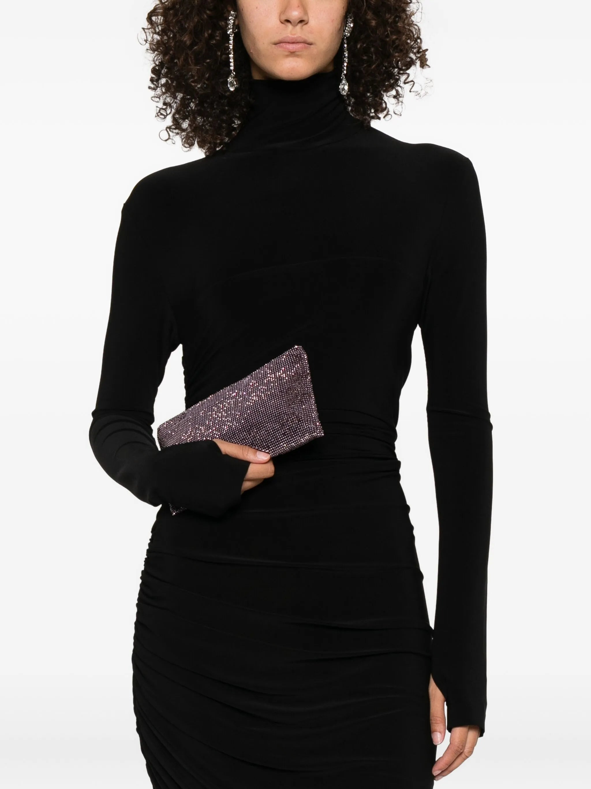 Benedetta Bruzziches Crystal-embellished Clutch Bag - 3
