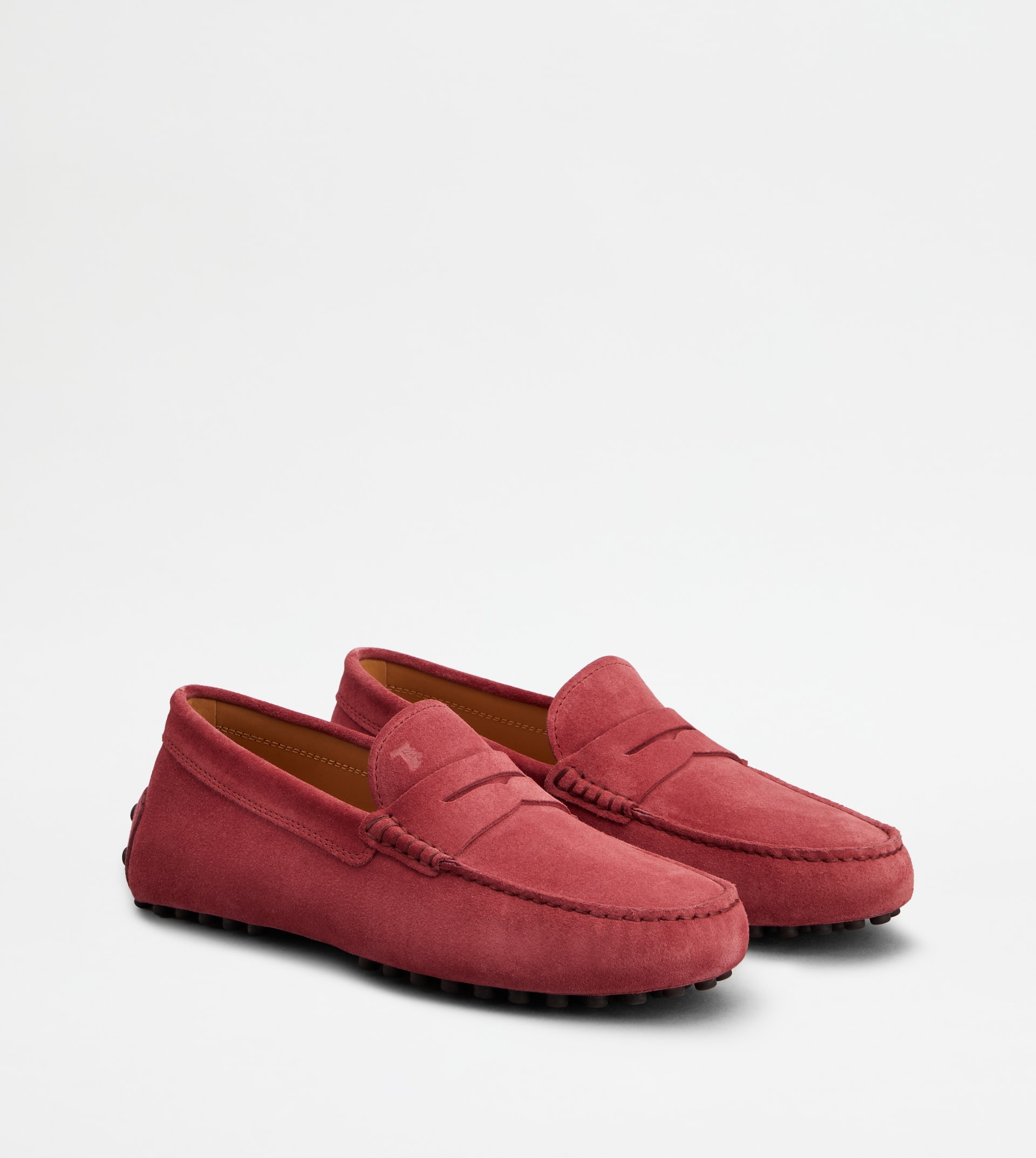 GOMMINO DRIVING SHOES IN SUEDE - BURGUNDY - 2