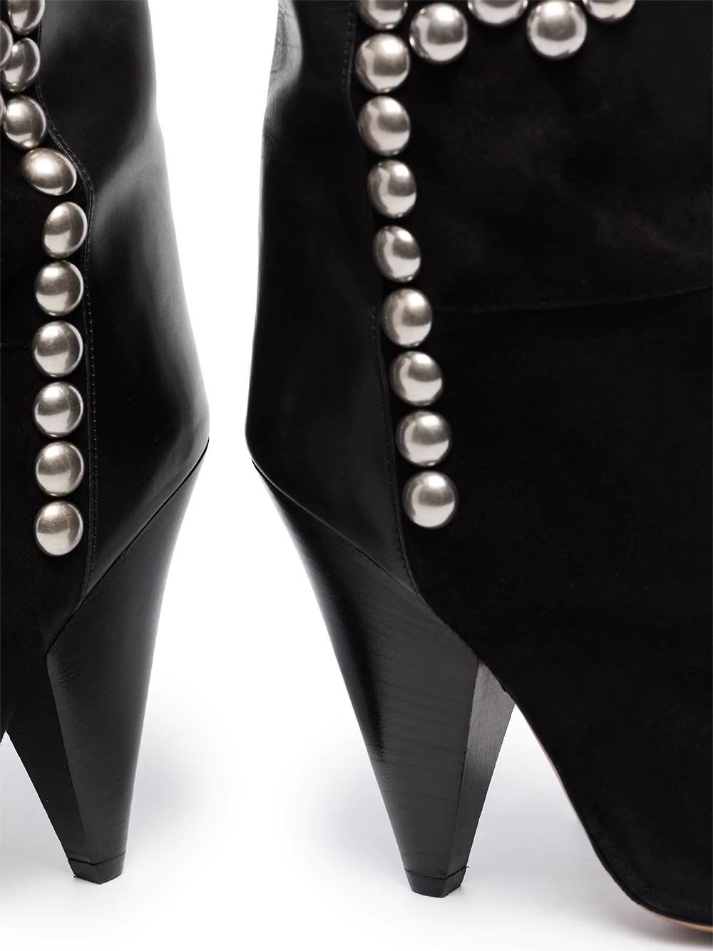 Lyork stud-embellished 95mm boots - 2