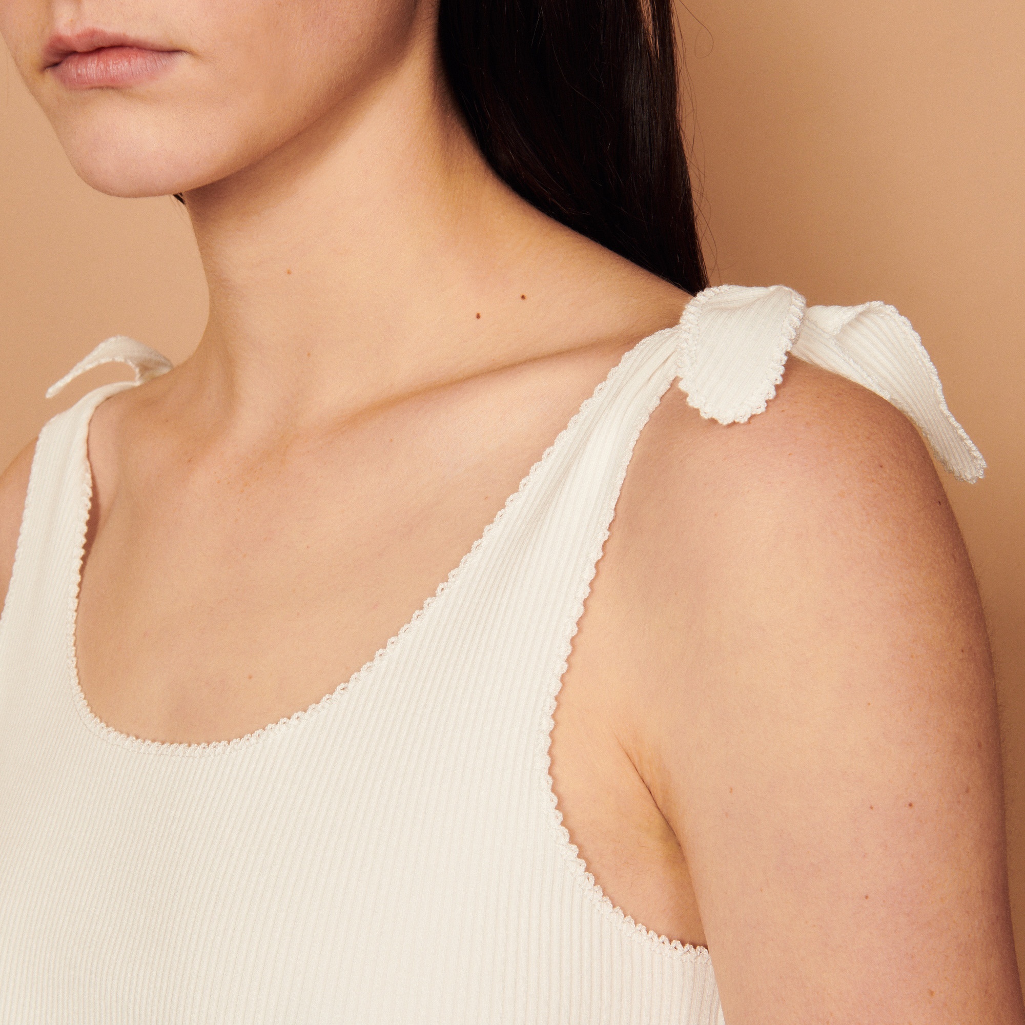 Vest top with tie straps - 5