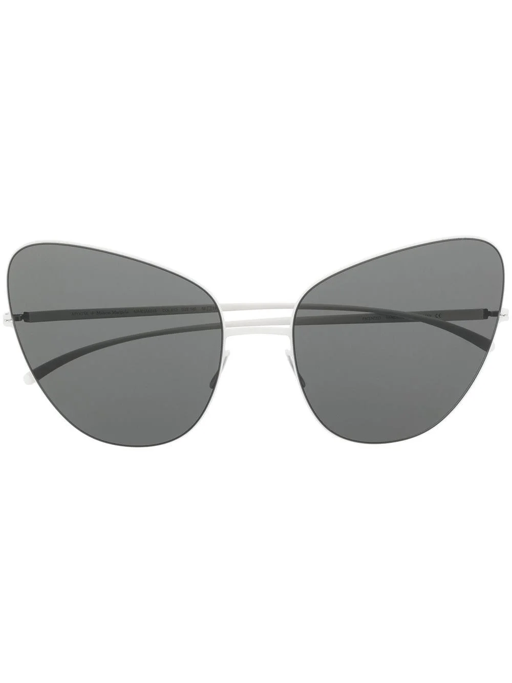 oval-frame sunglasses - 1