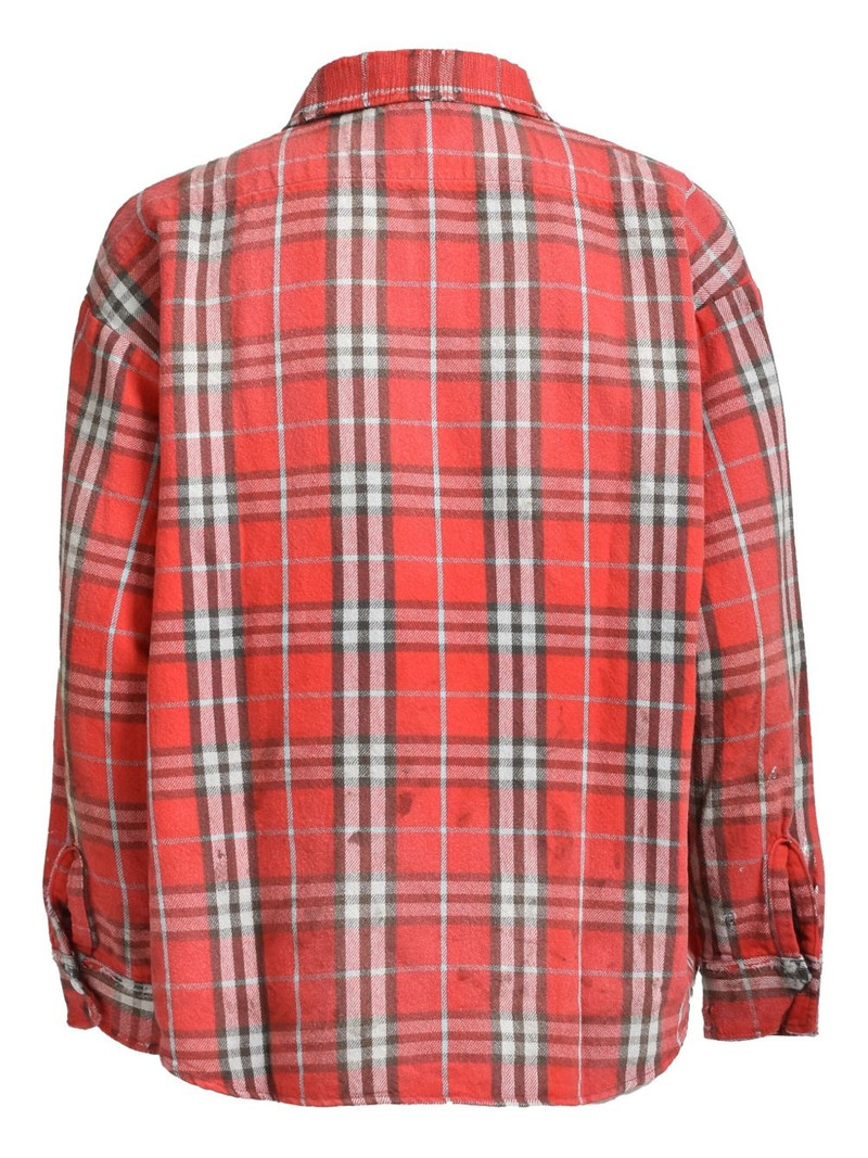 SAINT M×××××× check-print shirt outlook