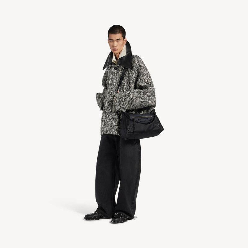 Men's Le City Moto Medium in Black 7
