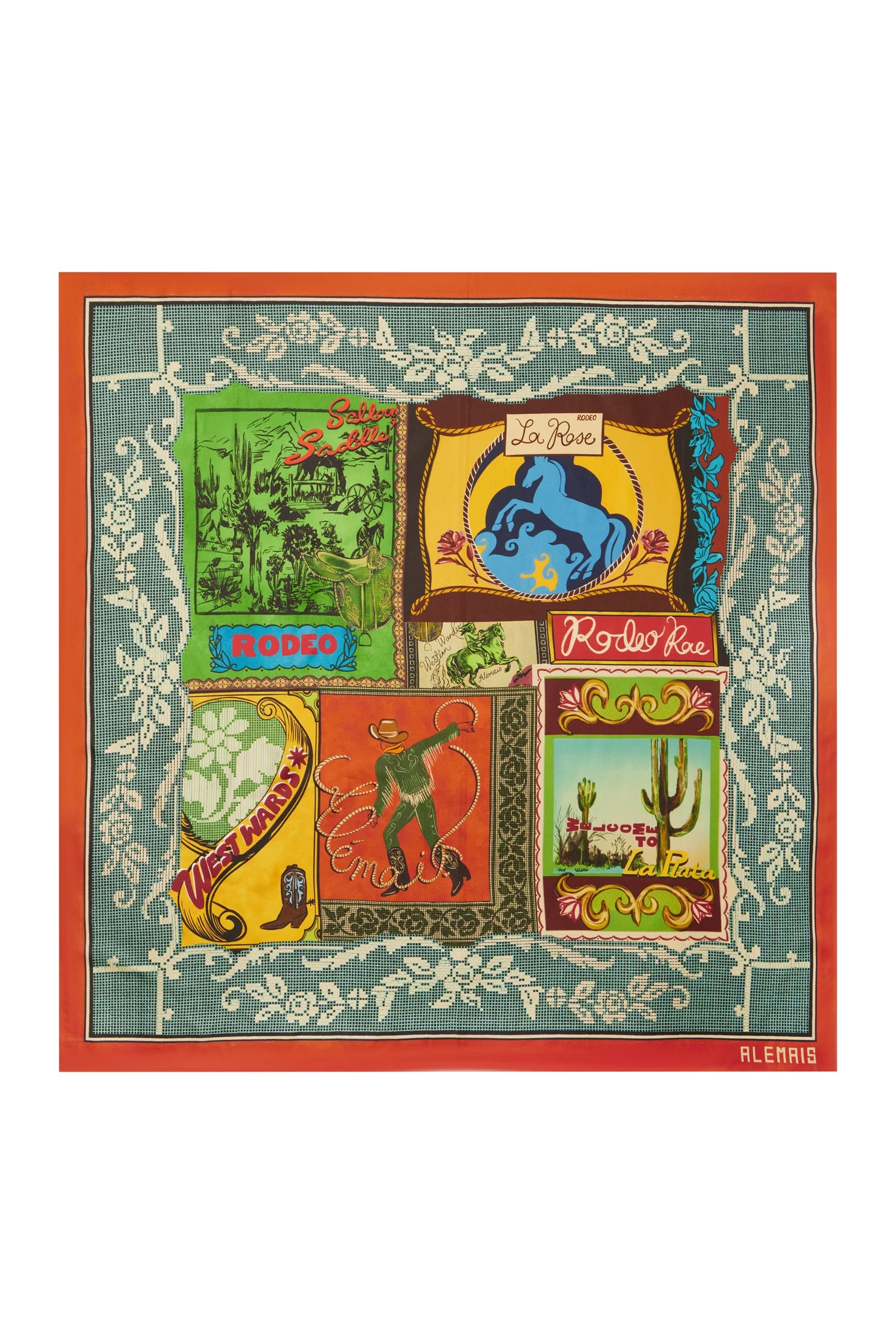 Ace Silk Scarf - 1