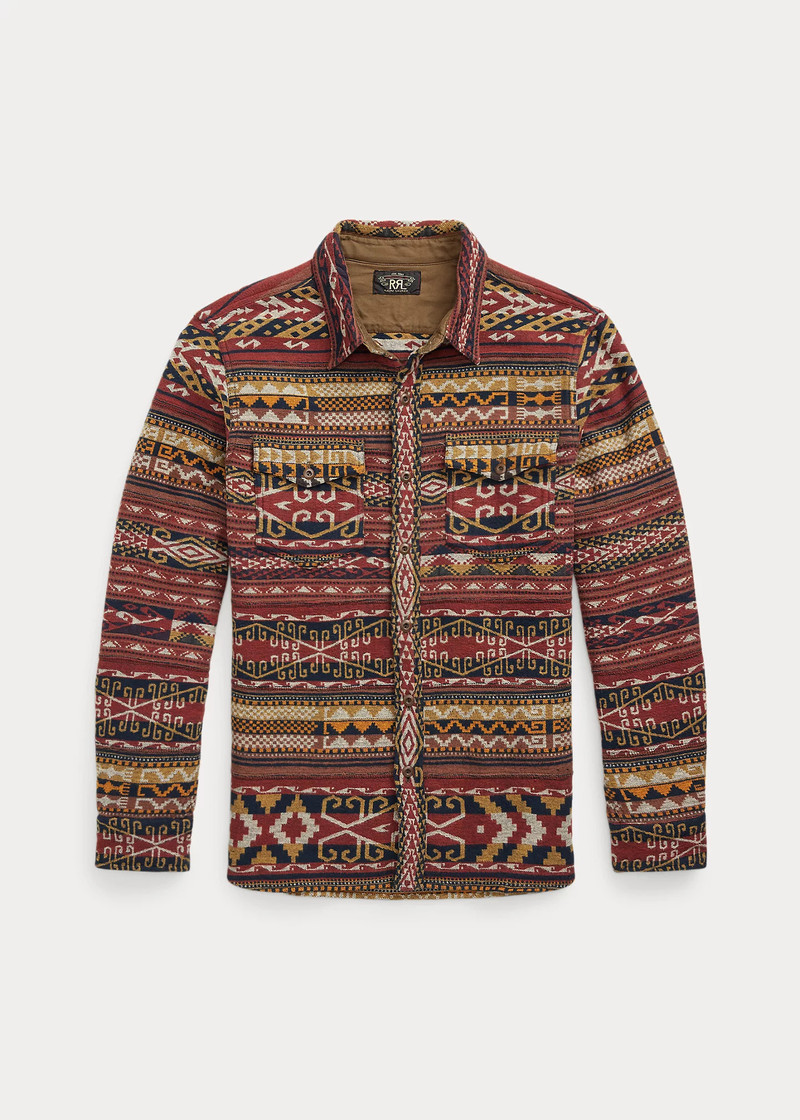 Patchwork Jacquard Workshirt 1
