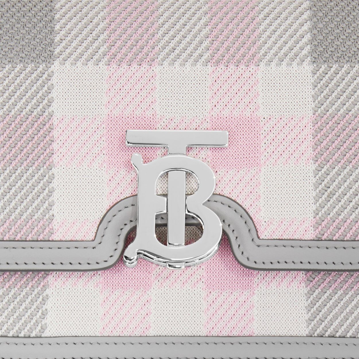 Knitted Check Small TB Bag 2